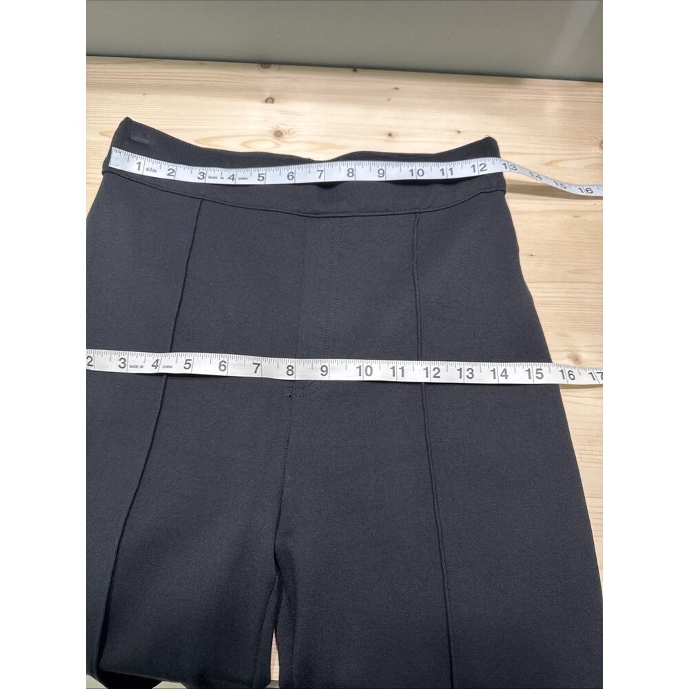 Spanx Perfetfit Ponte Flare Leg Pants Womens S Tall Black 33.5 Inseam High Rise - Picture 4 of 10